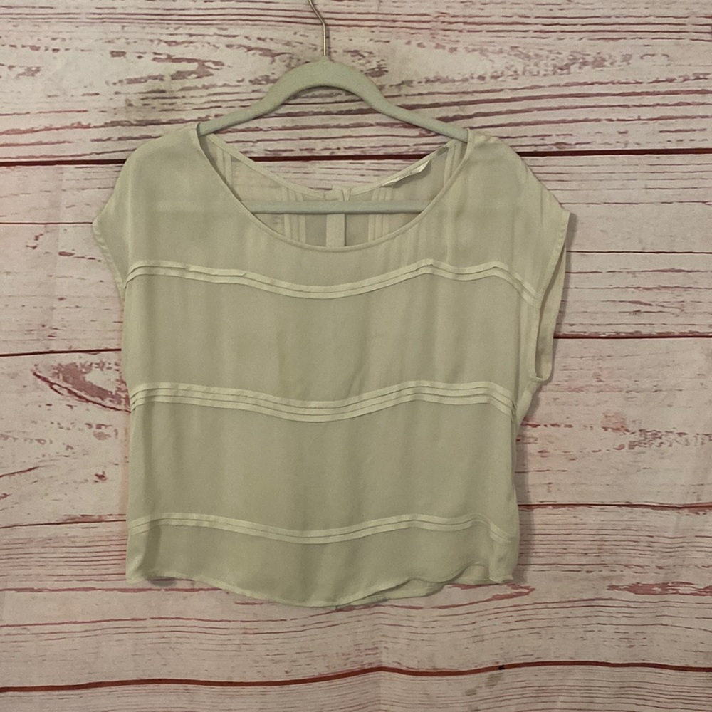 Zoa New York 100% silk top